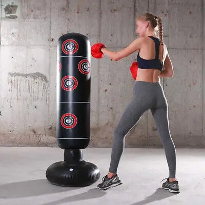 Heavy Duty Free Standing Boxing Punch Bag Kick Art UFC Training Indoor Sports UK Royalcart