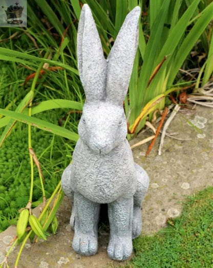 Large Wild Hare Rabbit Garden Ornament Royalcart