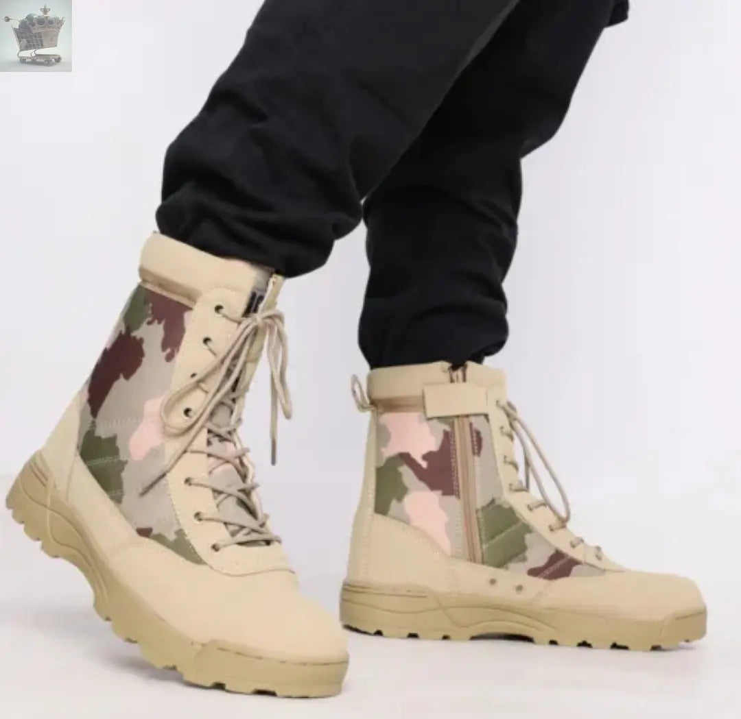 Mens American Army Combat Military Swat Boots Size 3 to 11 WORK POLICE SECURITY - Royalcart