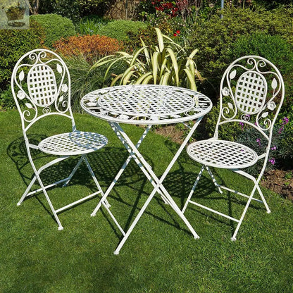 Metal Outdoor Bistro Set Royalcart