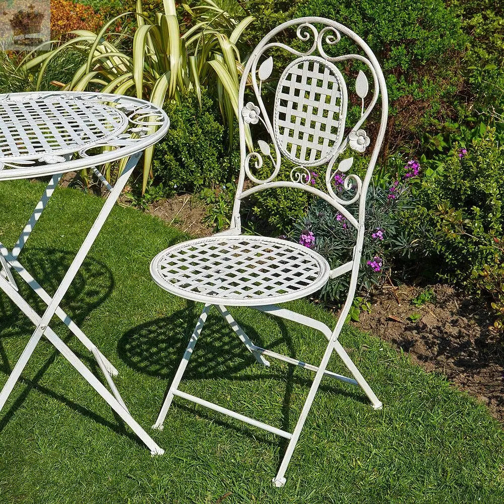 Metal Outdoor Bistro Set Royalcart