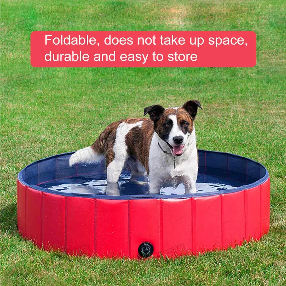 Mini Pet Dog Swimming Pool Foldable Portable Paddling Cat Dog Bathtub Pet Bath Royalcart