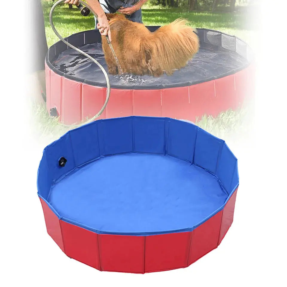 Mini Pet Dog Swimming Pool Foldable Portable Paddling Cat Dog Bathtub Pet Bath Royalcart