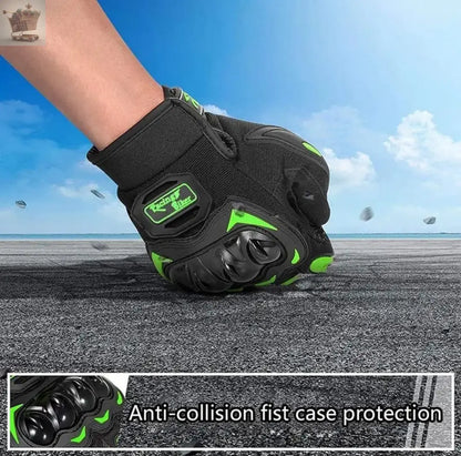 Motorbike Motorcycle Gloves Knuckle And Finger Protection Royalcart