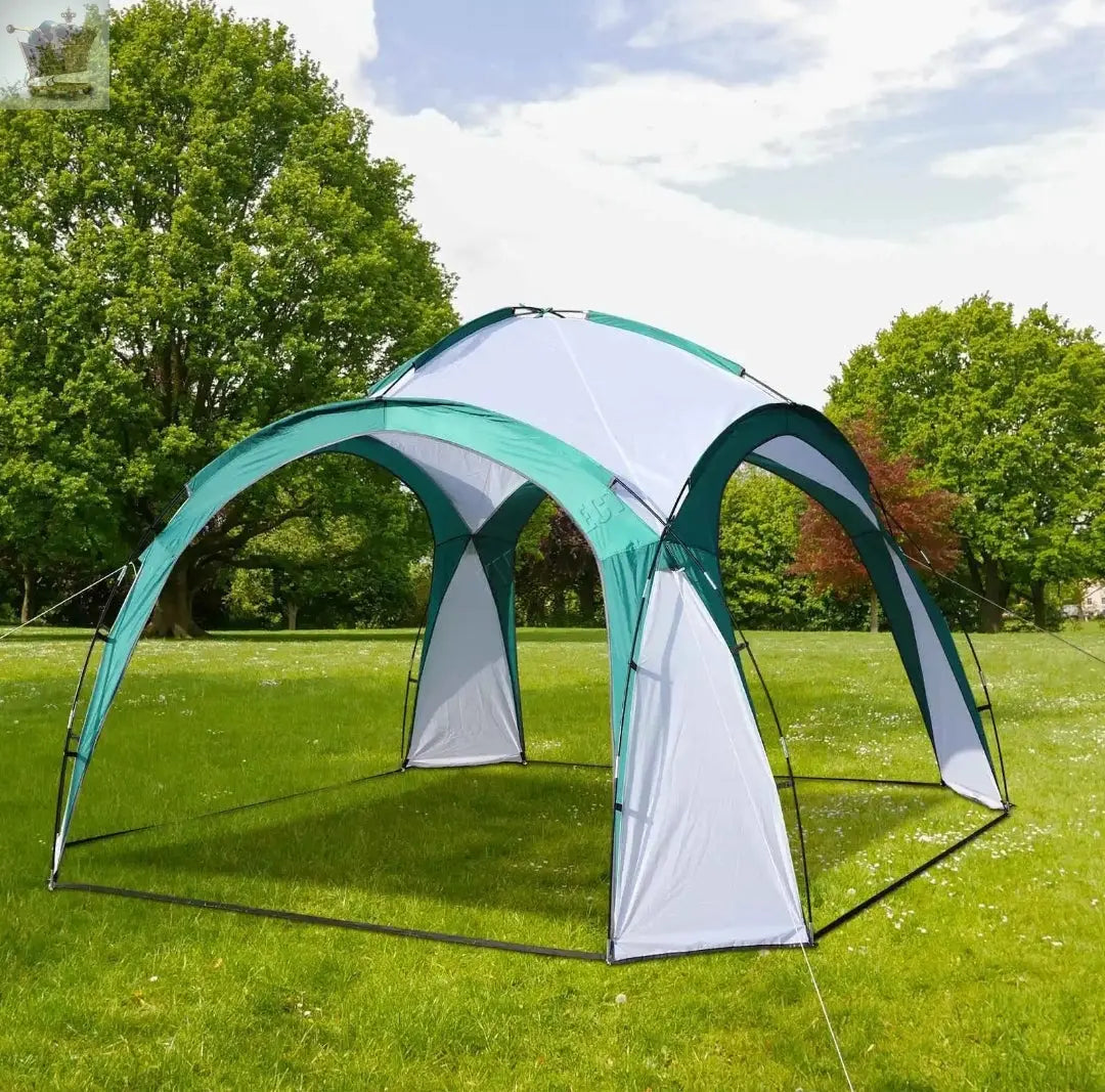 Outdoor Garden Dome Gazebo 3.5 x 3.5m Tent Shelter Camping Waterproof Royalcart