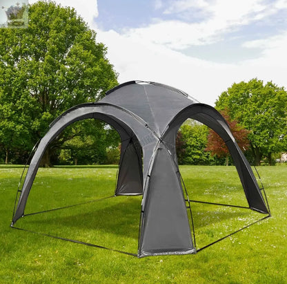 Outdoor Garden Dome Gazebo 3.5 x 3.5m Tent Shelter Camping Waterproof Royalcart