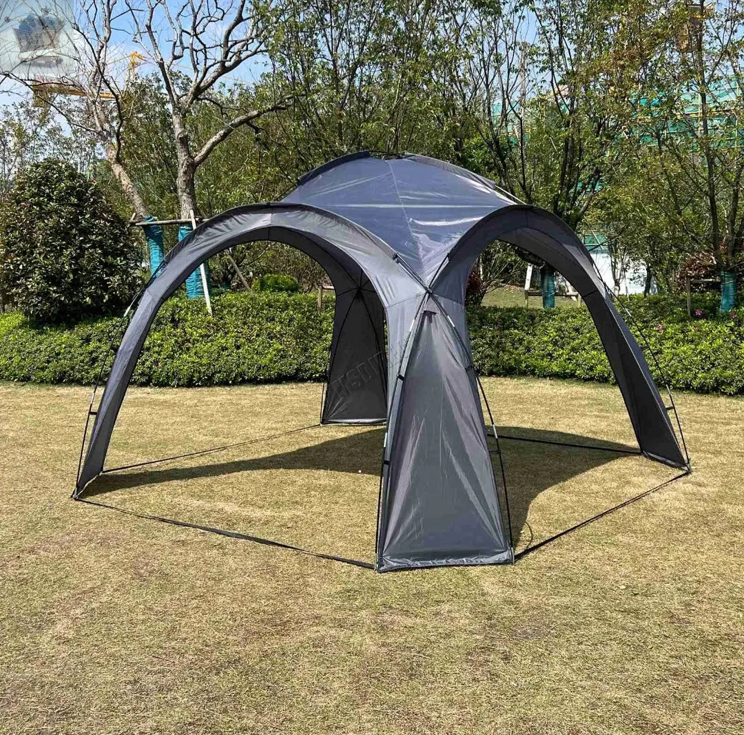 Outdoor Garden Dome Gazebo 3.5 x 3.5m Tent Shelter Camping Waterproof Royalcart