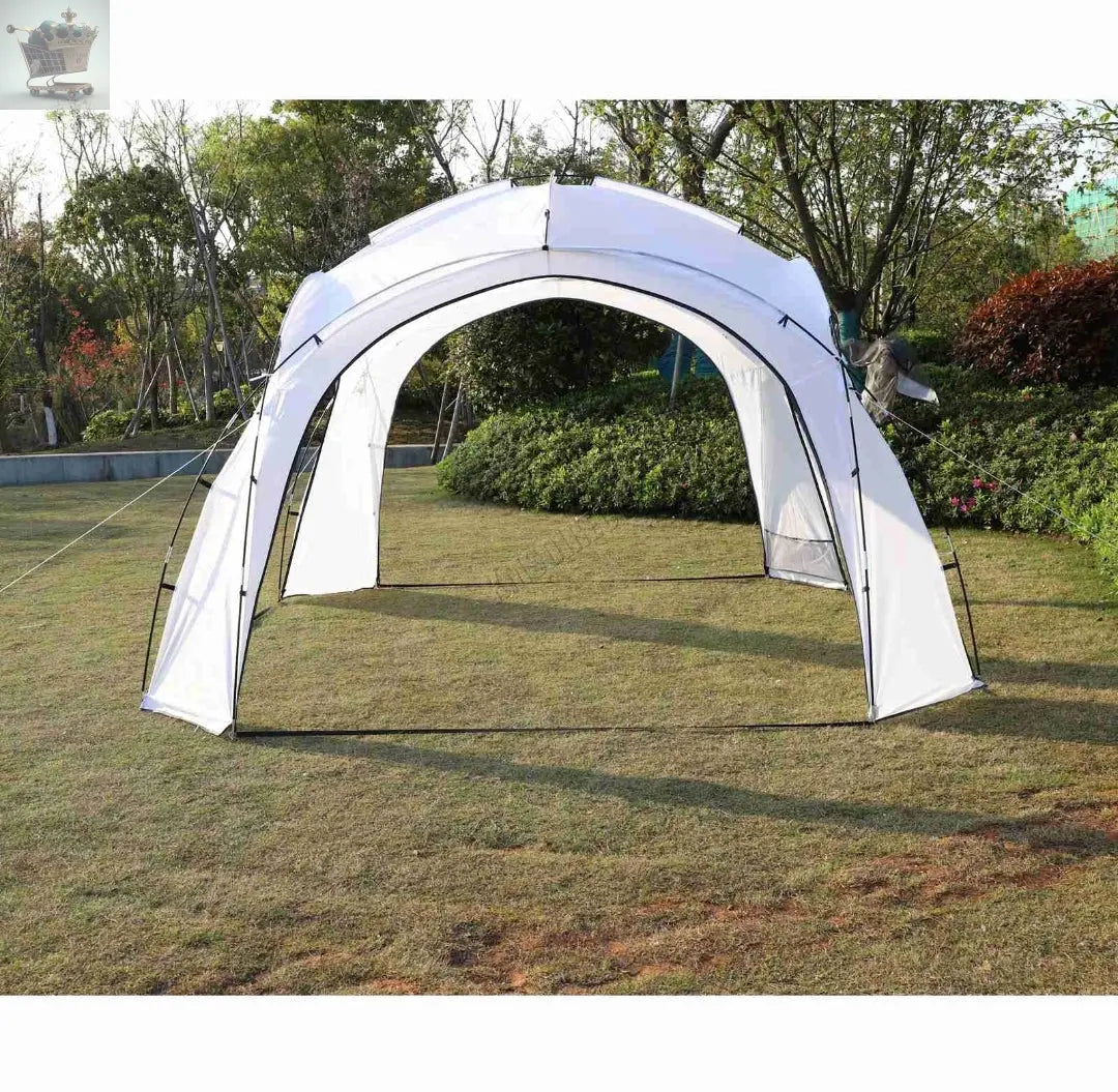 Outdoor Garden Dome Gazebo 3.5 x 3.5m Tent Shelter Camping Waterproof Royalcart