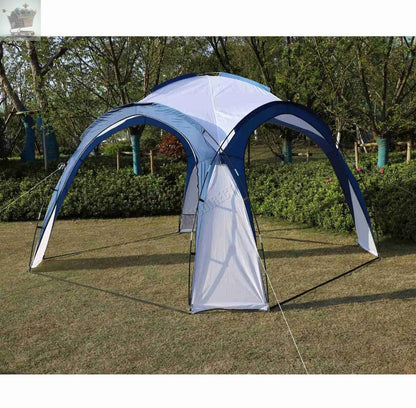 Outdoor Garden Dome Gazebo 3.5 x 3.5m Tent Shelter Camping Waterproof Royalcart