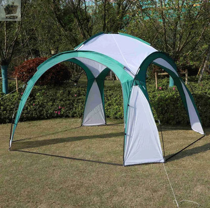 Outdoor Garden Dome Gazebo 3.5 x 3.5m Tent Shelter Camping Waterproof Royalcart