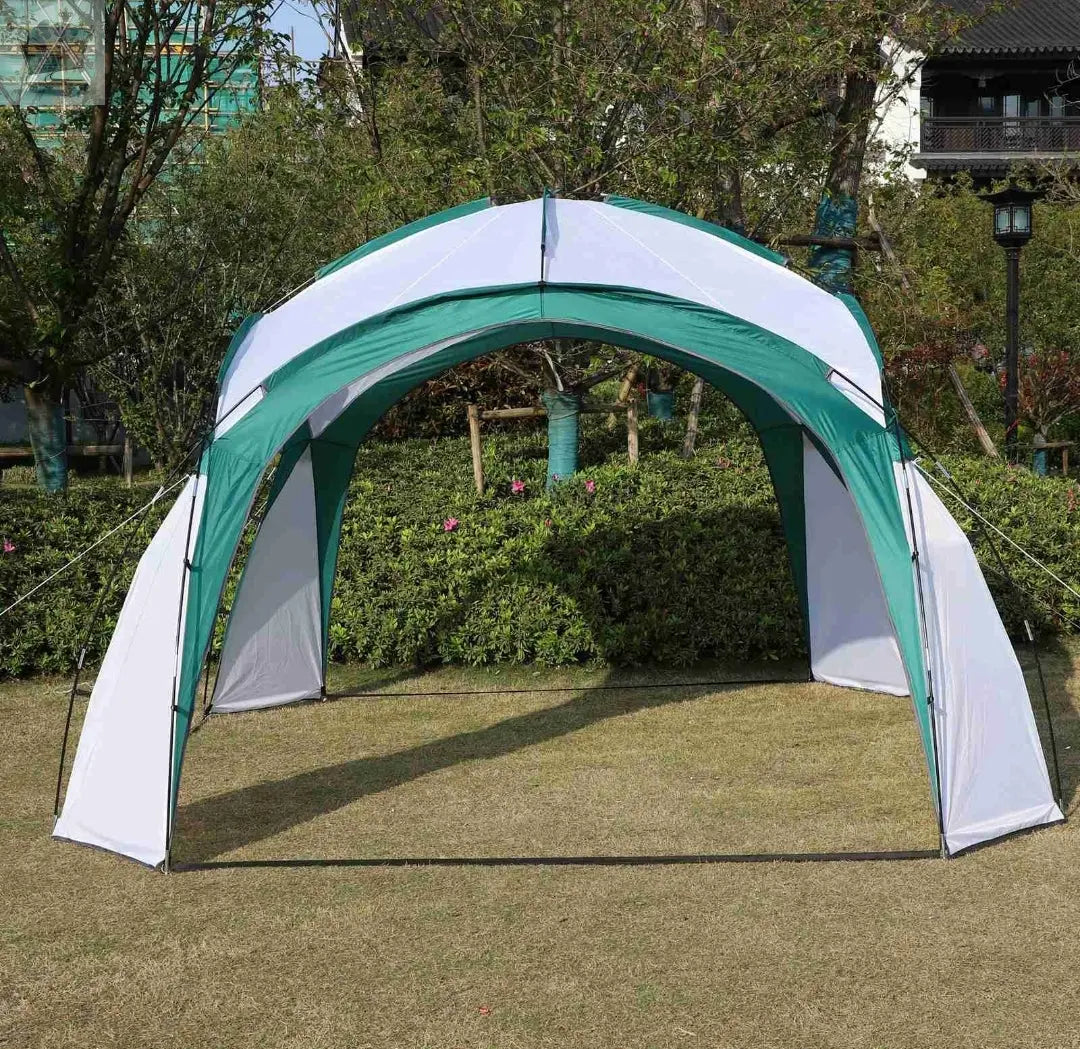 Outdoor Garden Dome Gazebo 3.5 x 3.5m Tent Shelter Camping Waterproof Royalcart