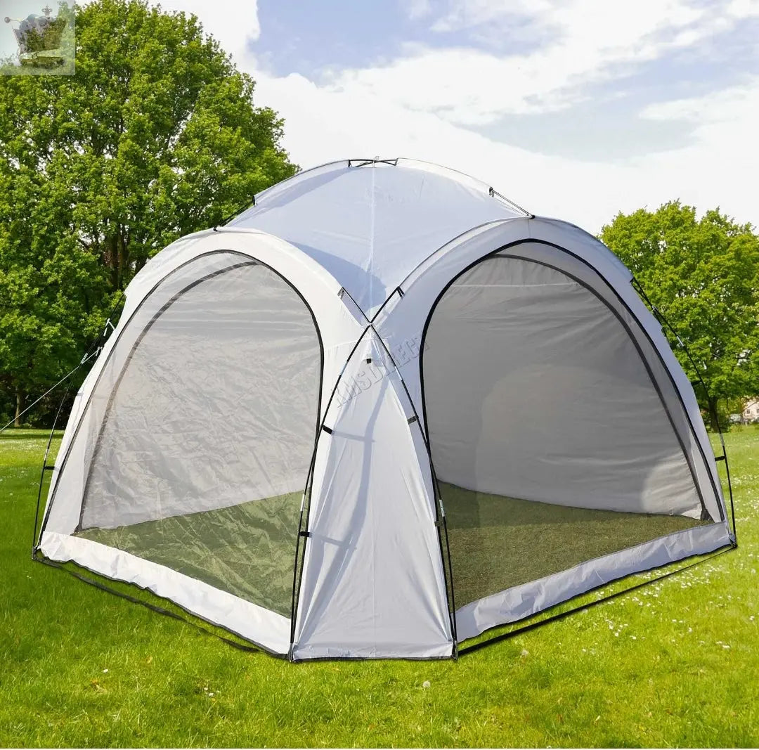 Outdoor Garden Dome Gazebo 3.5 x 3.5m Tent Shelter Camping Waterproof Royalcart