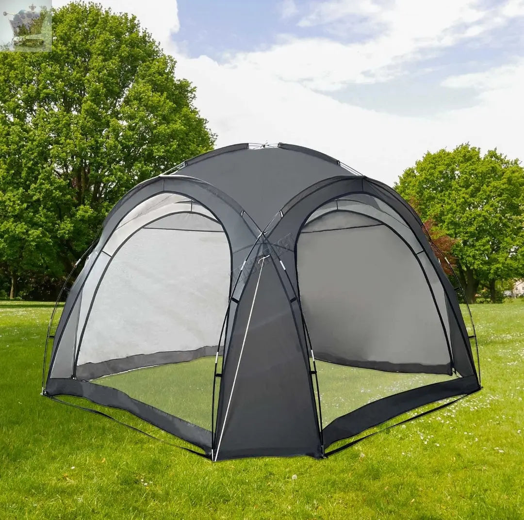 Outdoor Garden Dome Gazebo 3.5 x 3.5m Tent Shelter Camping Waterproof Royalcart