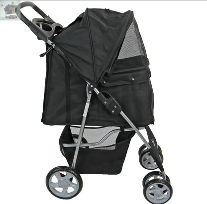 Pet Stroller Dog Cat Puppy Pram Pushchair Travel Cart Jogging Buggy Carrier Royalcart