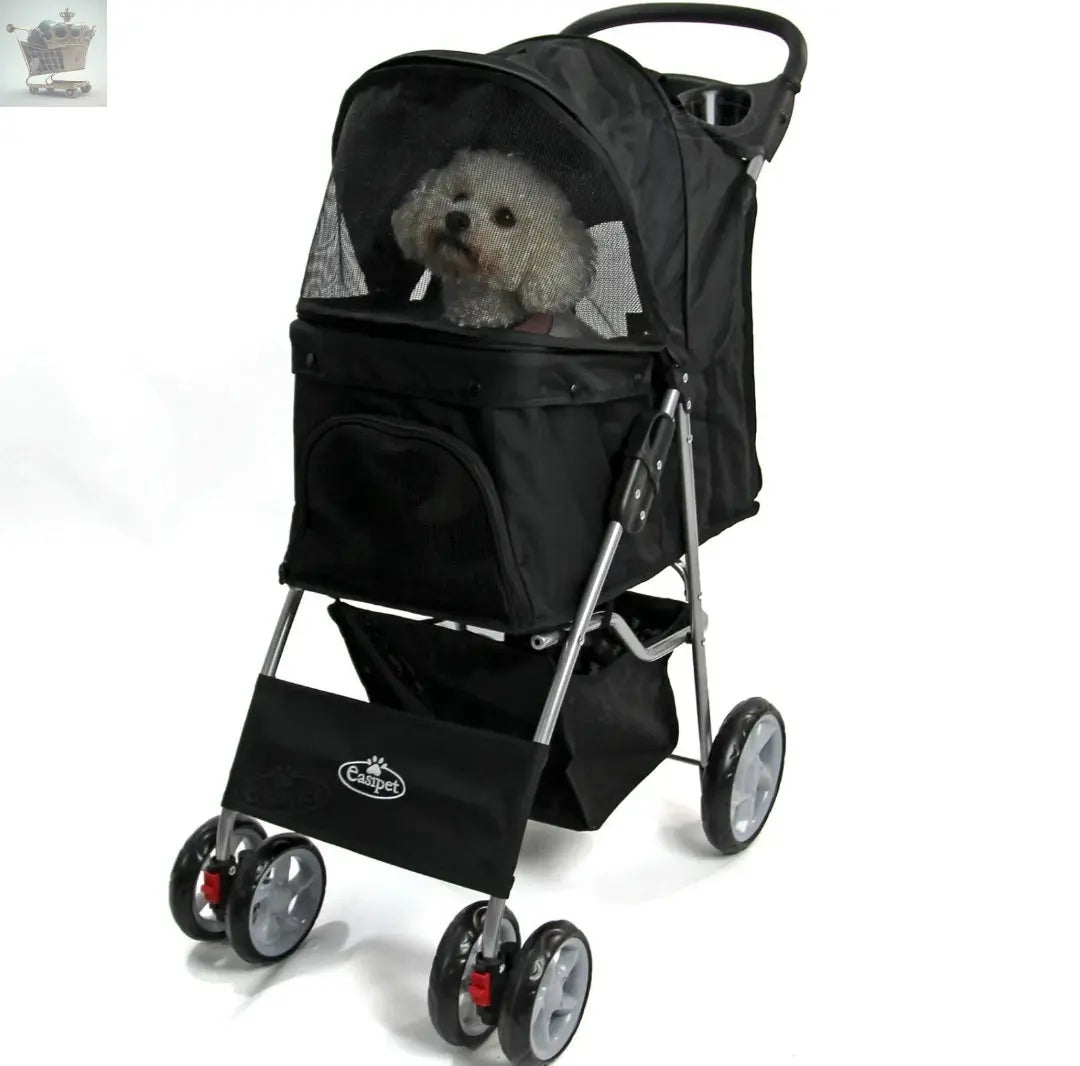 Pet Stroller Dog Cat Puppy Pram Pushchair Travel Cart Jogging Buggy Carrier Royalcart