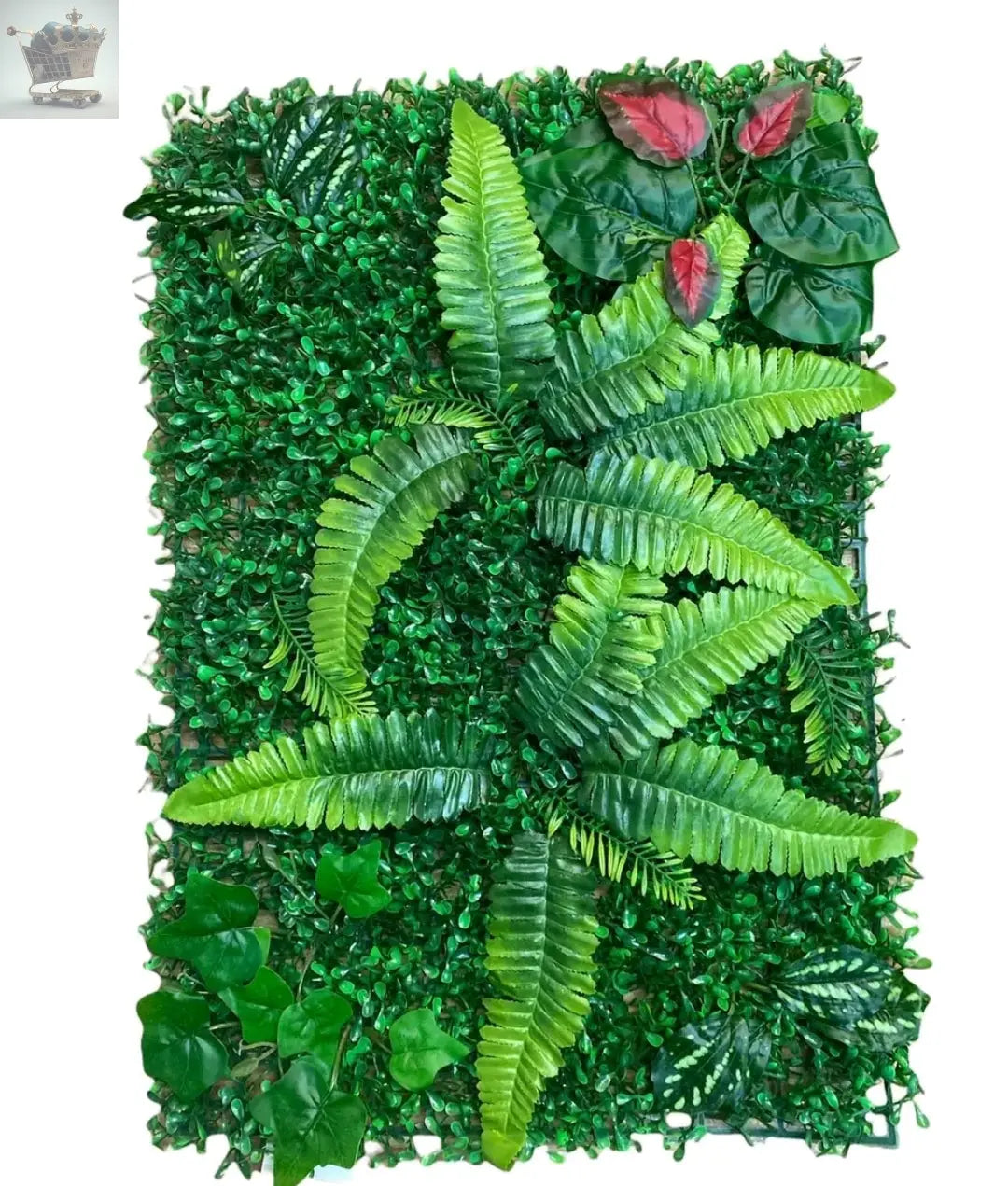 Plant Artificial Mat Greenery Wall Hedge Fence Foliage Panel Home wedding pannel Royalcart