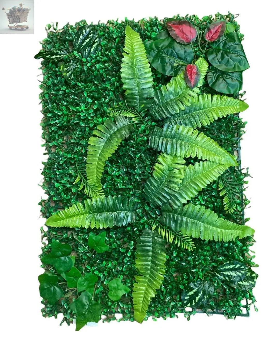 Plant Artificial Mat Greenery Wall Hedge Fence Foliage Panel Home wedding pannel Royalcart