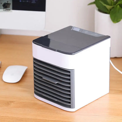 Portable Air Conditioner Mini Cooler Cooling Fan Humidifier Evaporative Cool LED Royalcart