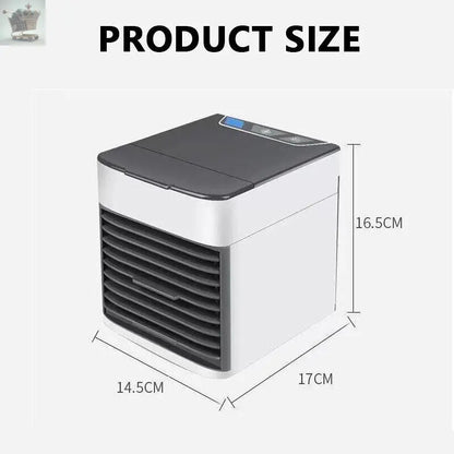 Portable Air Conditioner Mini Cooler Cooling Fan Humidifier Evaporative Cool LED Royalcart