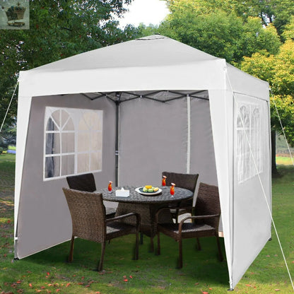 Premium 2X2m Robust Pop-up Gazebo With Side Panels Muhammad