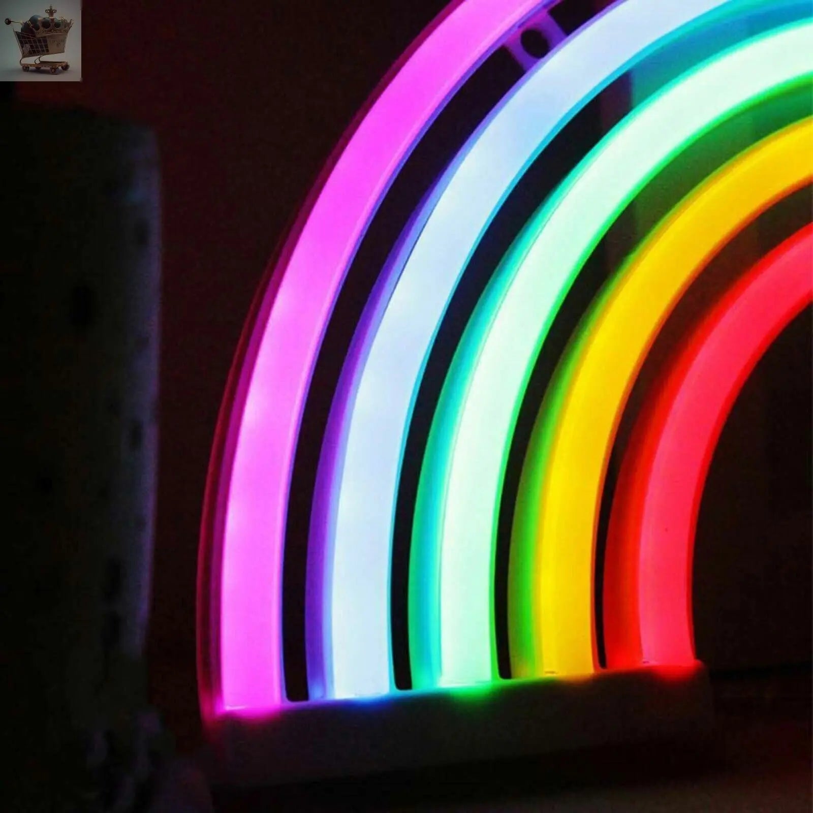 Rainbow Neon Sign Royalcart