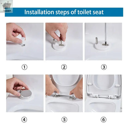 Rimless Wall Mounted Toilet Bathroom White Soft Close Seat Short Projection Royalcart