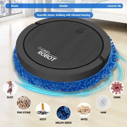 Robot Cleaner Automatic Home Dry Wet Floor Smart Sweeper Rechargeable Mopping Royalcart