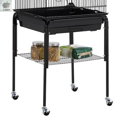 Large Bird Cage w/Rolling Stand Royalcart