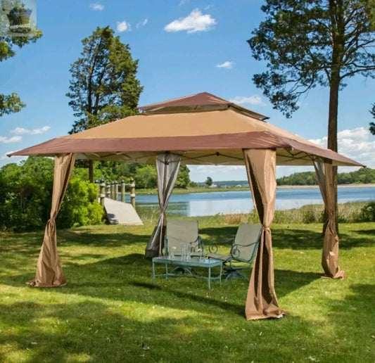 Royal 4x4m Pop-up Gazebo Outdoor Patio Canopy Tent Gearcourt