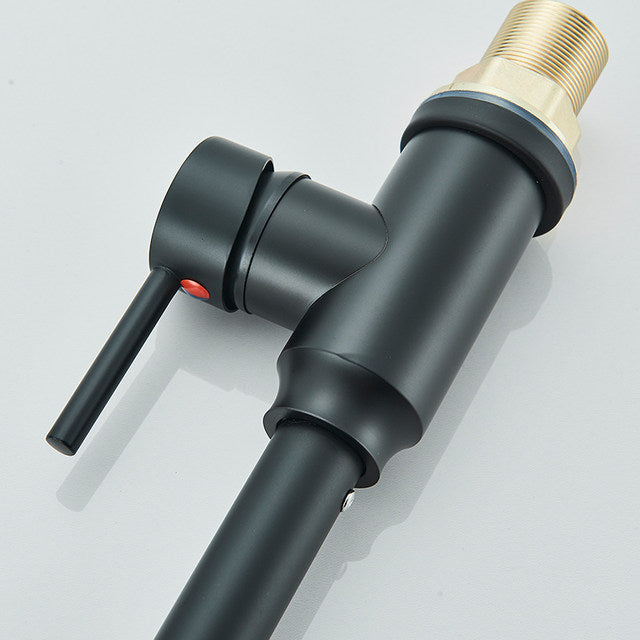 360°Chrome Spring Pull Down Kitchen Faucets Stream Spray Head Hot Cold Water Tap Stainless steel Rotation Kitchen Mixer Tap Crane