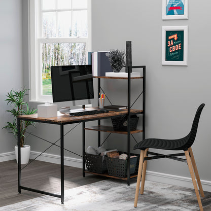 Desk With BookShelf Royallcart