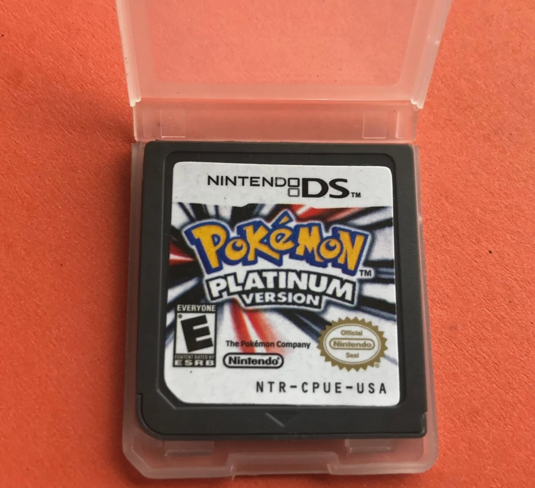 Pokemon Diamond Pearl Platinum HeartGold Game Card For Nintendo DS 3DS DSi NDS Lite