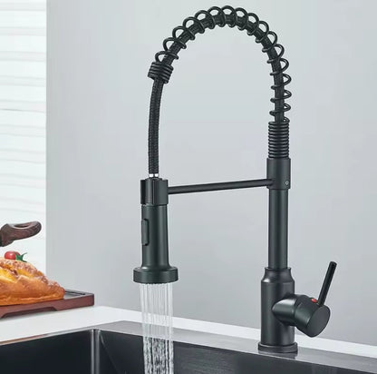 360° Swivel Pull Down Kitchen Tap, Kitchen Sink Mixer Tap