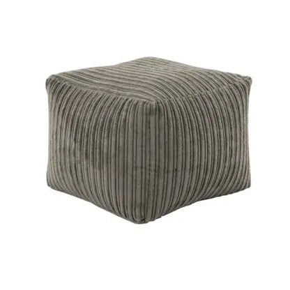 Square Bean Bag Foot Rest Stool Pouffe Living Room Beanbag Ottoman Footstools Royalcart