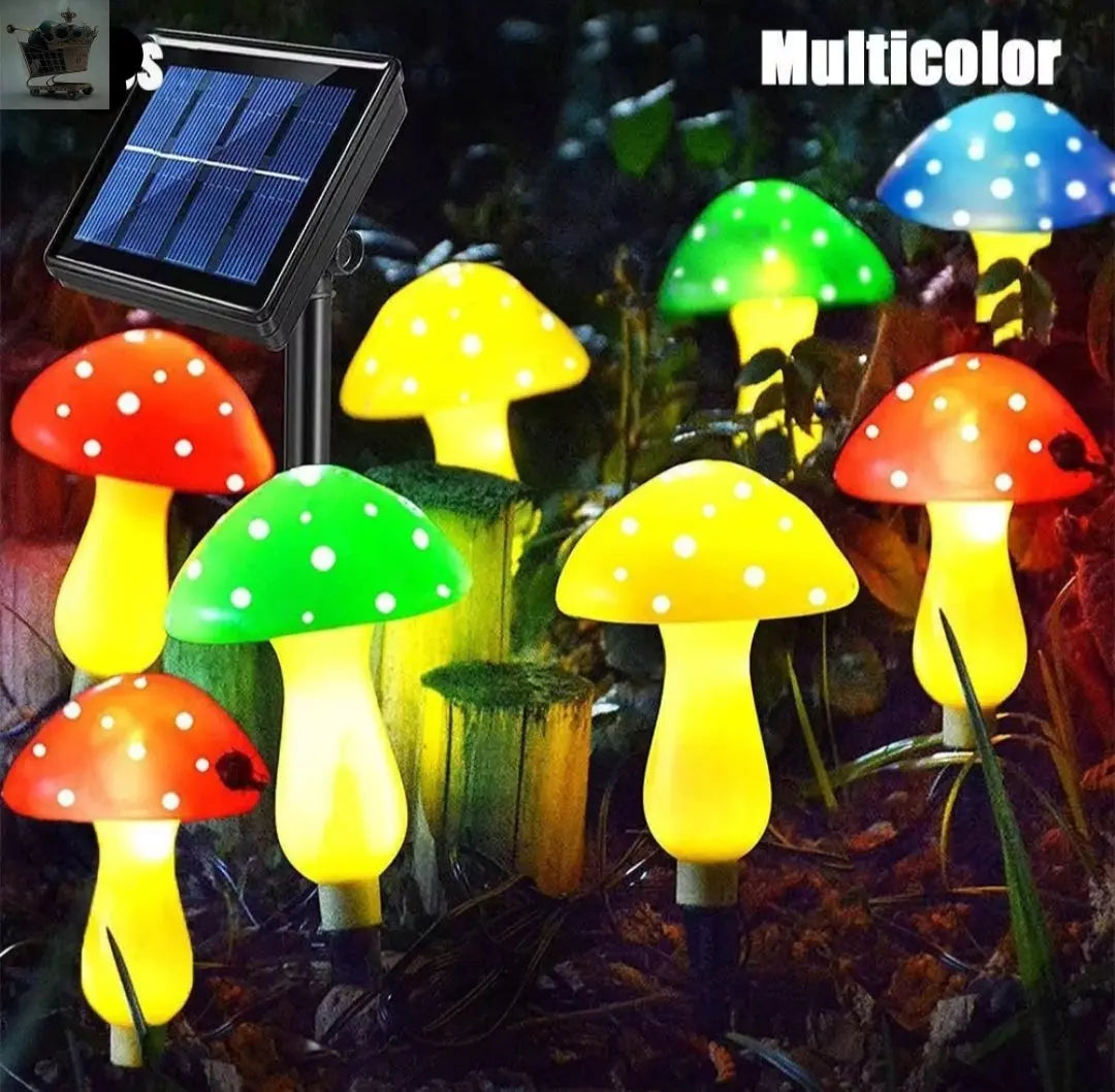 Waterproof Solar Mushroom Light Fairy String Lights LED Light - Royalcart