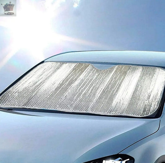 Windscreen Sun shade Universal Vehicle Car dble sided aluminium UV protection Royalcart