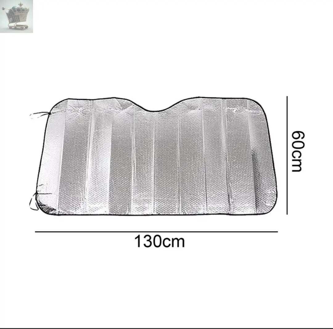 Windscreen Sun shade Universal Vehicle Car dble sided aluminium UV protection Royalcart