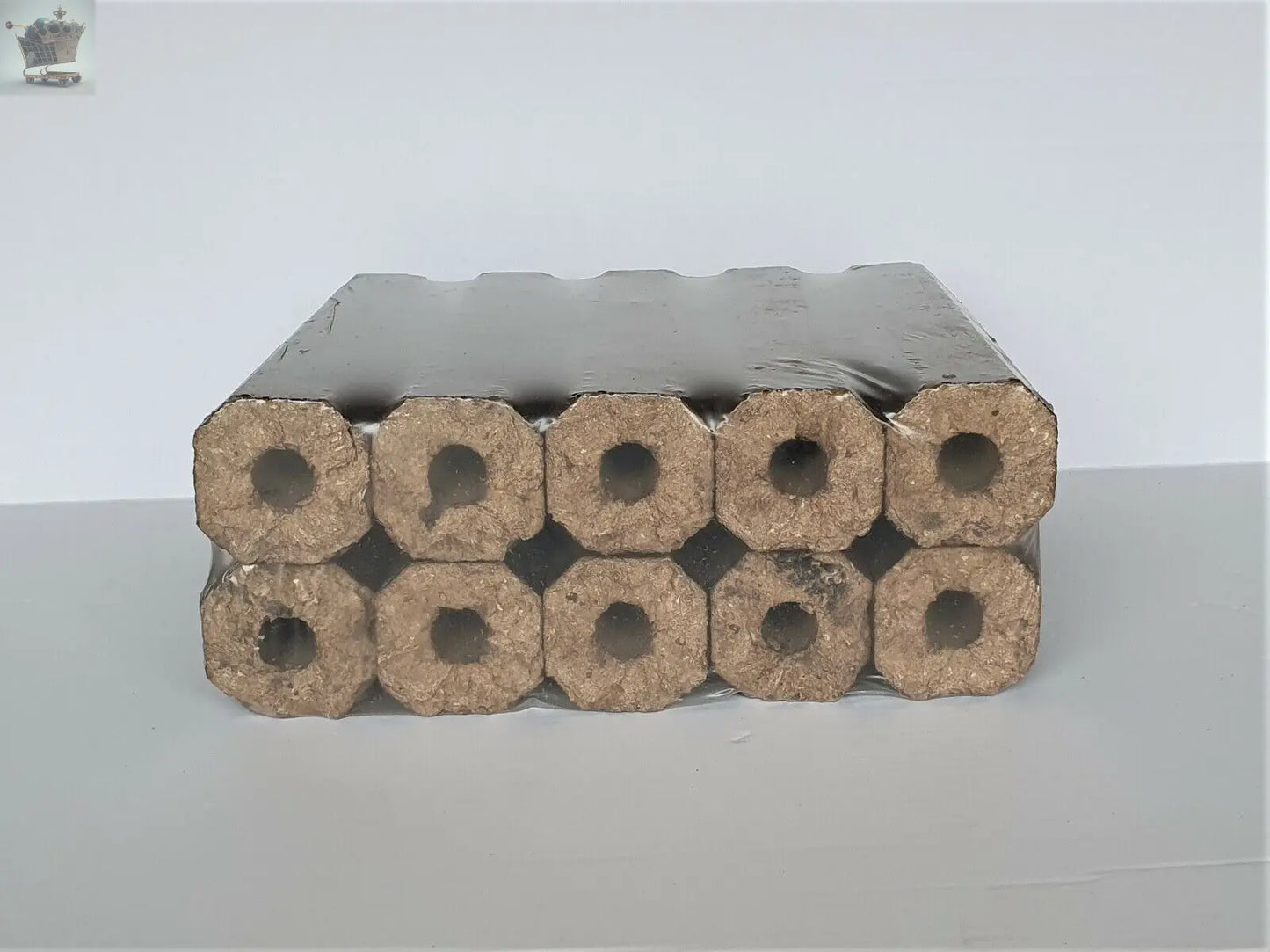 Wood Open Fire Log Fuel 2 x 10 kg Pack Royalcart