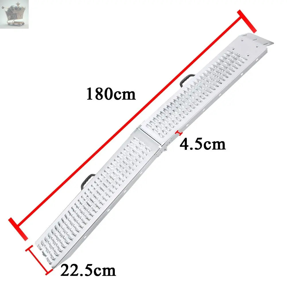 foldable 2 piece loading ramp up to 400 kg load Capacity Royalcart