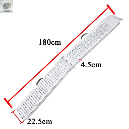 foldable 2 piece loading ramp up to 400 kg load Capacity Royalcart