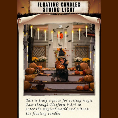12x Magic Floating Candles Lights with Wand & Remote for Christmas