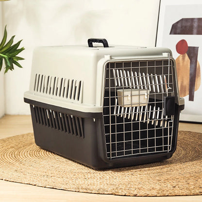 Extra Large Pet Carrier Cat Puppy Travel Cage Dog Carry Basket Transporter Box