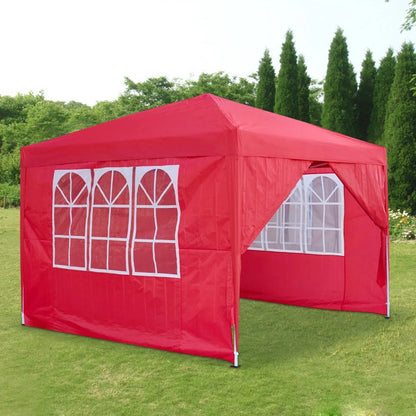 3X3m Pop Up Gazebo Garden Outdoor Patio Wedding Party Marquee Canopy Tent UK
