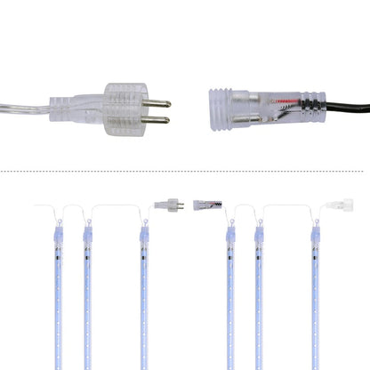 50cm 288led Christmas Shower String Lights Xmas Outdoor Snowfall  Fairy Lights