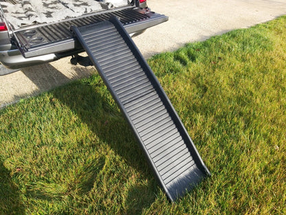 Dog Boot Ramp Travel Folding Dog Transport Lightweight Car Ramp Bi-Fold 156x40cm
