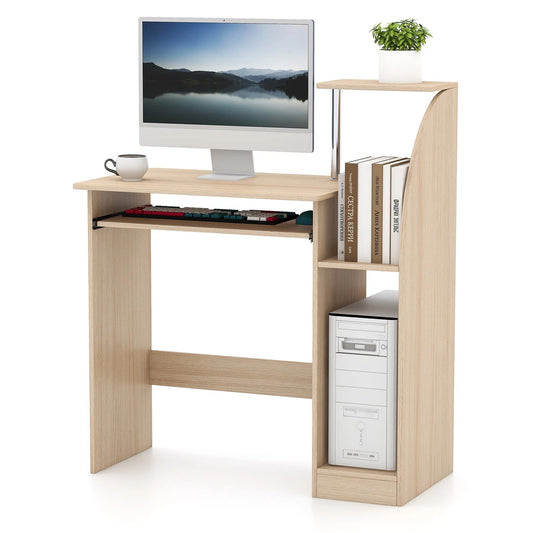 Computer Desk Laptop Pc Study Table Home Office Desk Furniture Shelf Workstation