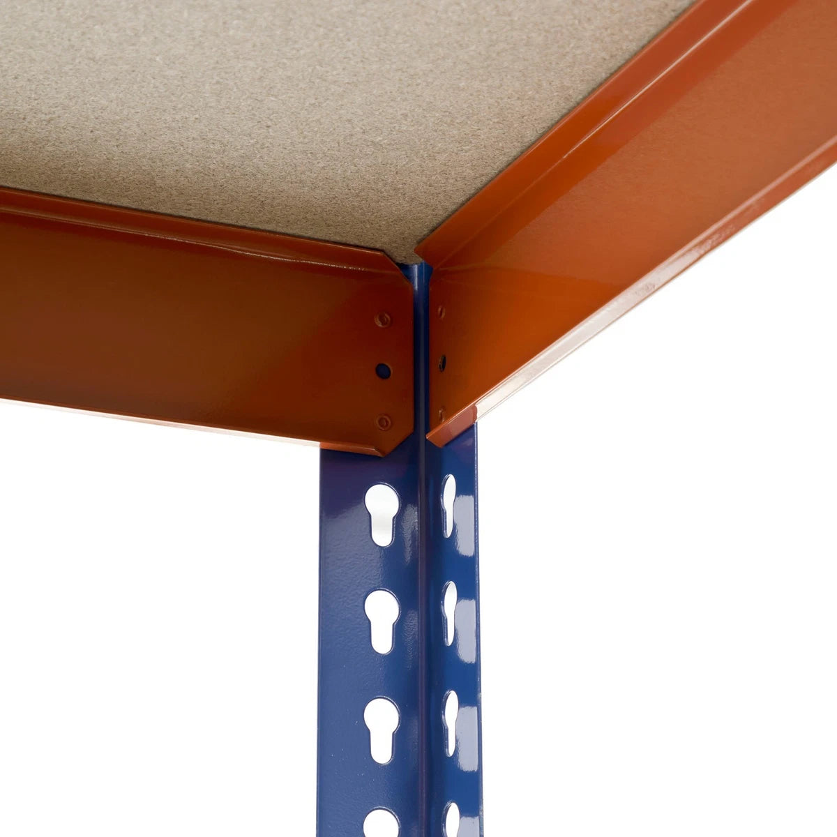 4 Tier Heavy Duty Warehouse Racking 180x240x60cm Garage Shelving Metal Shelf Unit 400kg per shelve