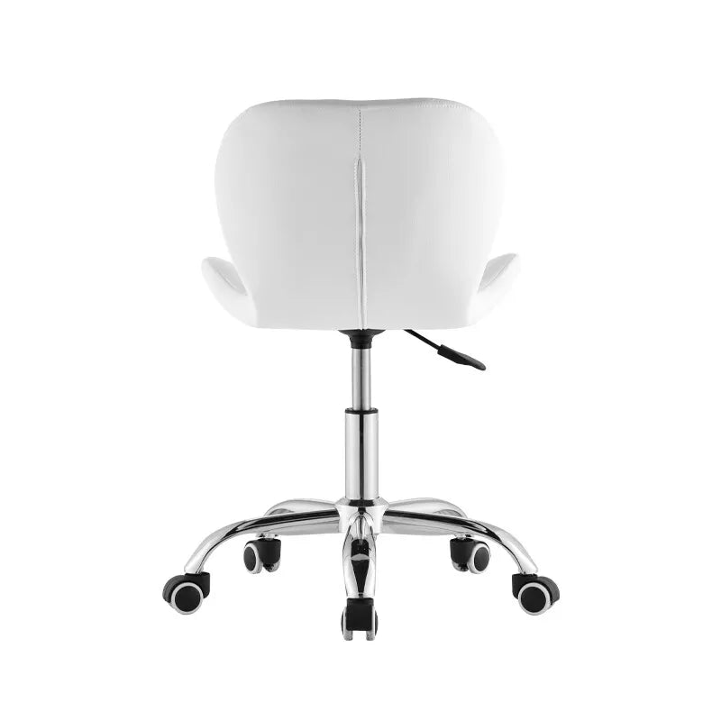 Computer Desk Office Chair Chrome Legs Lift Swivel Adjustable Height