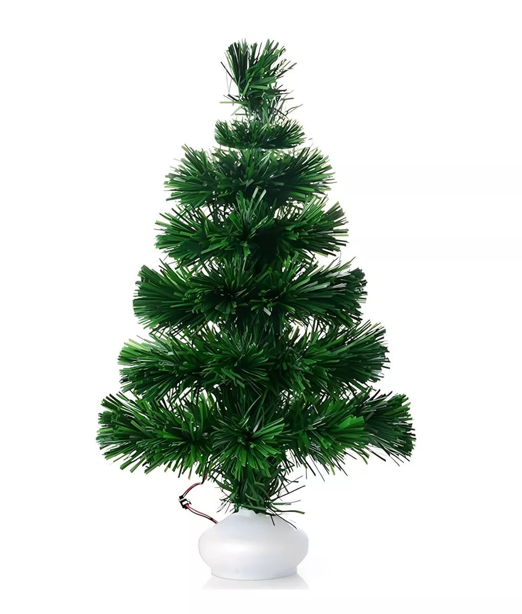 Fibre Optic Christmas Tree 45cm Green Xmas Indoor Artificial Colour Change