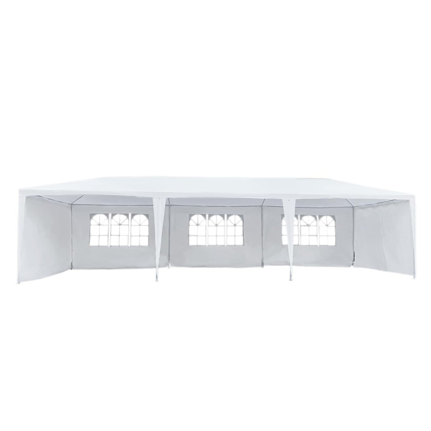 3x9m Garden Gazebo With 5 Side Panels